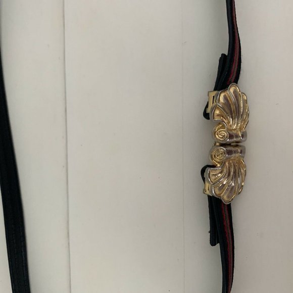 Vintage Mimi Di N Seashell Skinny Waist Belt 27” - Picture 5 of 10